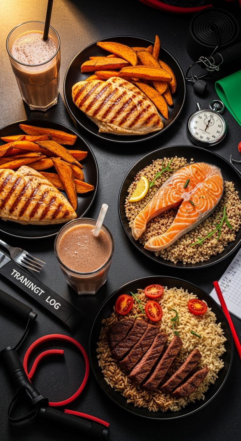 14-Day High-Protein Muscle Gain Meal Plan – Printable