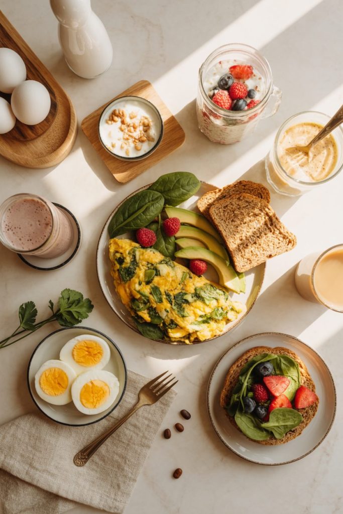 30 High Protein Breakfast Ideas to Stay Full Longer
