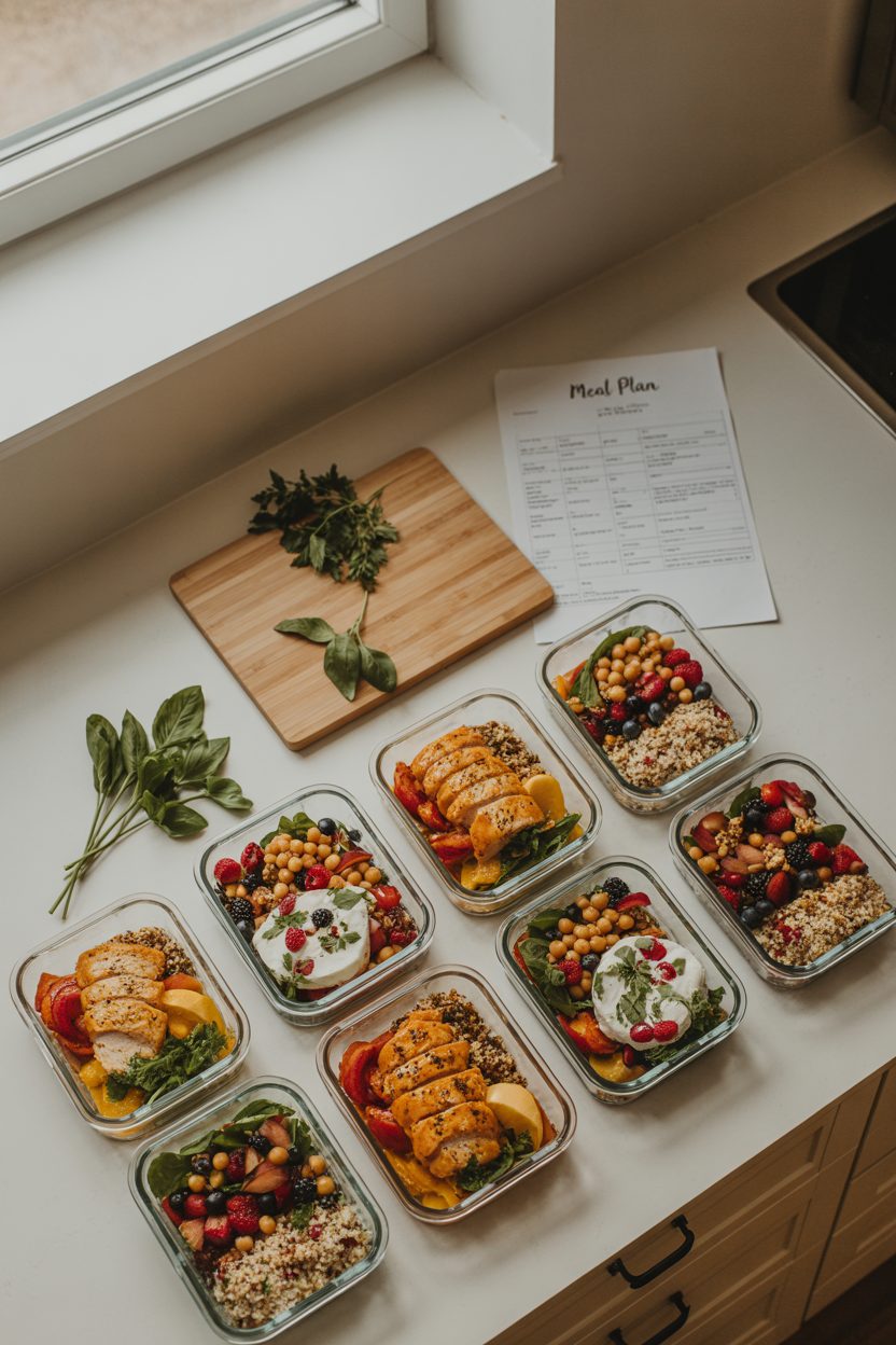 7 Day High Protein Meal Plan 1500 Calories – Printable PDF