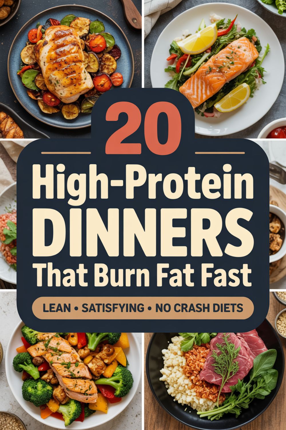 20 High Protein Dinners That Burn Fat Fast