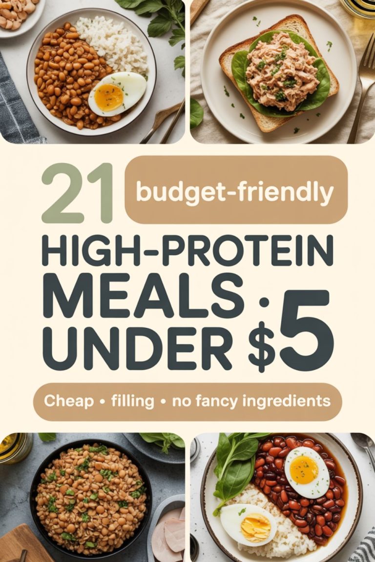 21 Budget-Friendly High-Protein Meals Under $5 3 21 Budget-Friendly High-Protein Meals Under $5