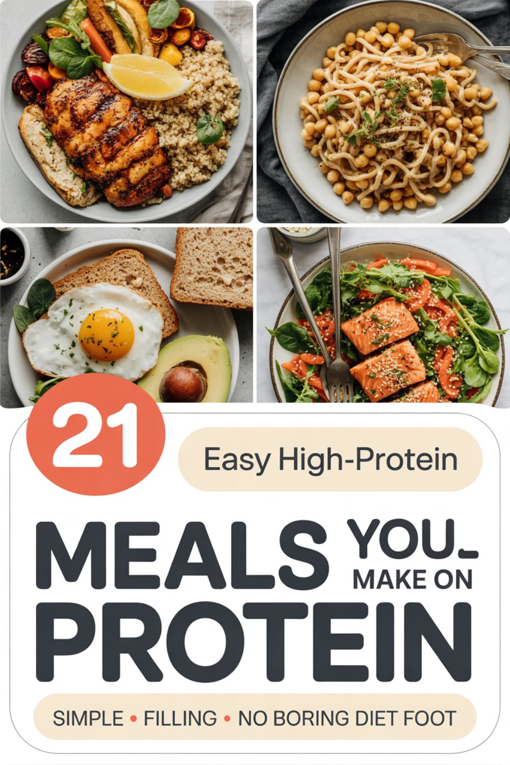 21 Easy High Protein Meals Youll Make on Repeat