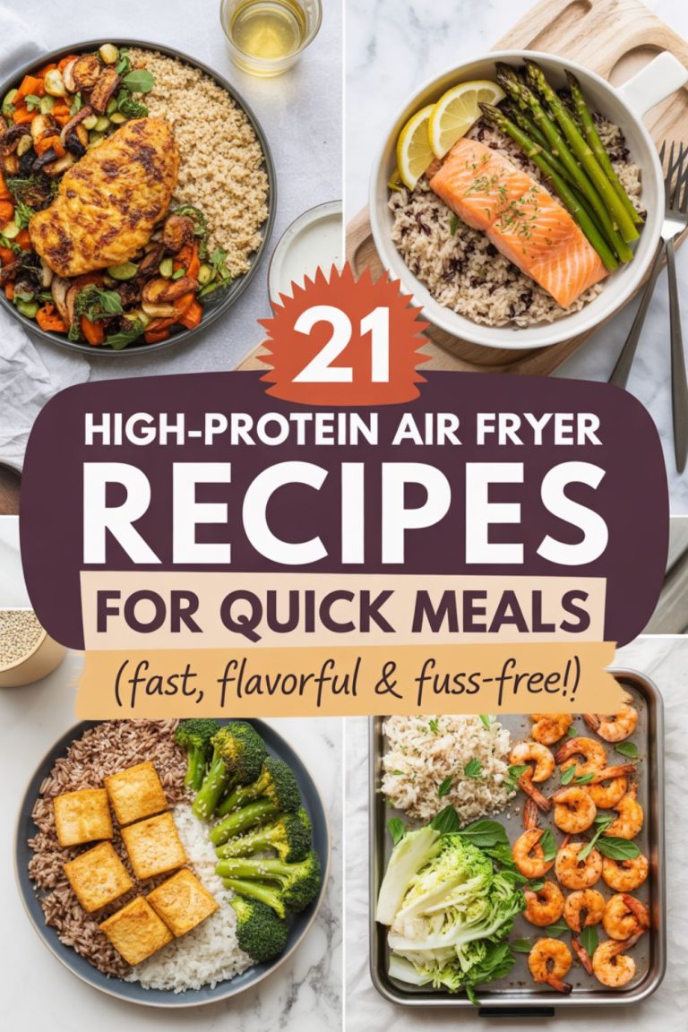 21 High-Protein Air Fryer Recipes for Quick Meals