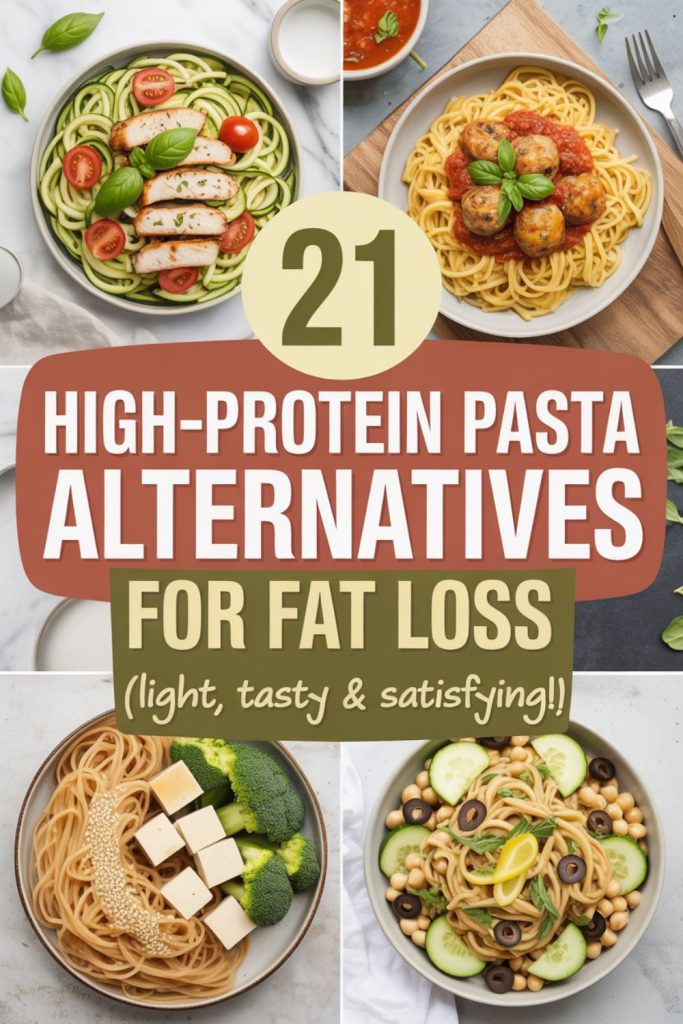 21 High-Protein Pasta Alternatives For Fat Loss