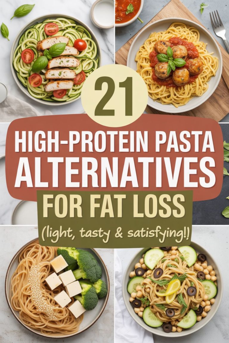 21 High-Protein Pasta Alternatives for Fat Loss