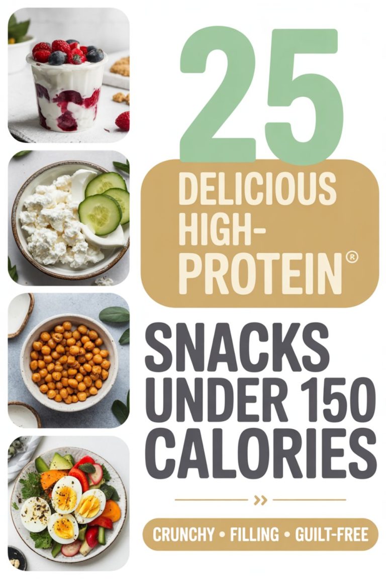 25 Delicious High-Protein Snacks Under 150 Calories