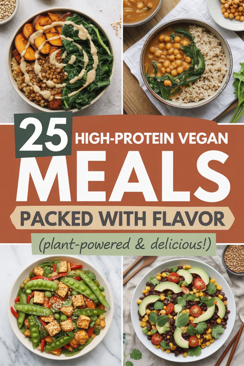 25 High Protein Vegan Meals Packed With Flavor