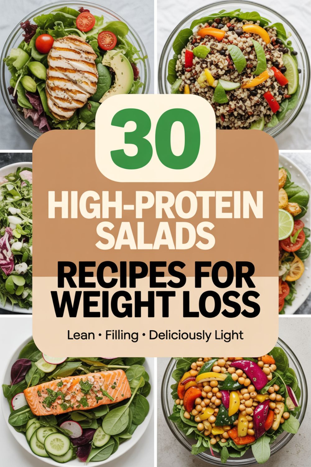 30 High-Protein Salad Recipes for Weight Loss 2
